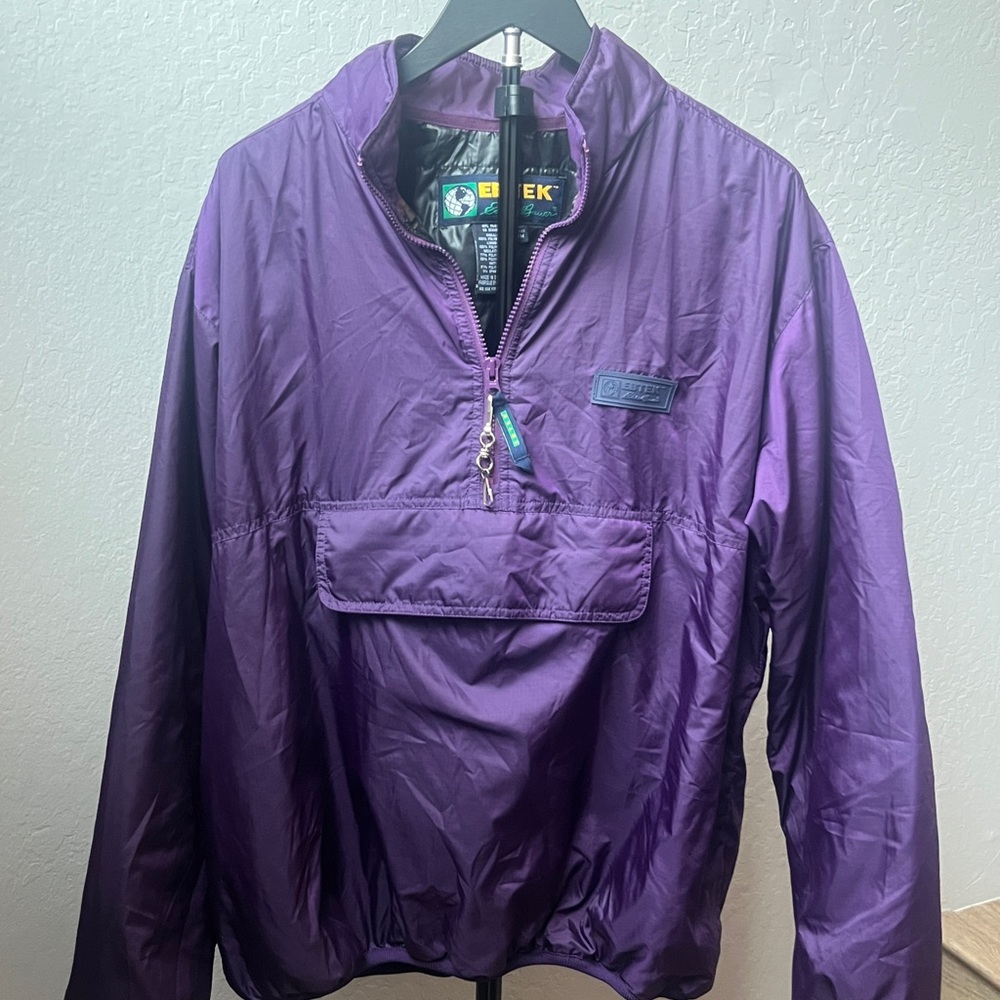 Vintage Eddie Bauer Purple Windbreaker Jacket